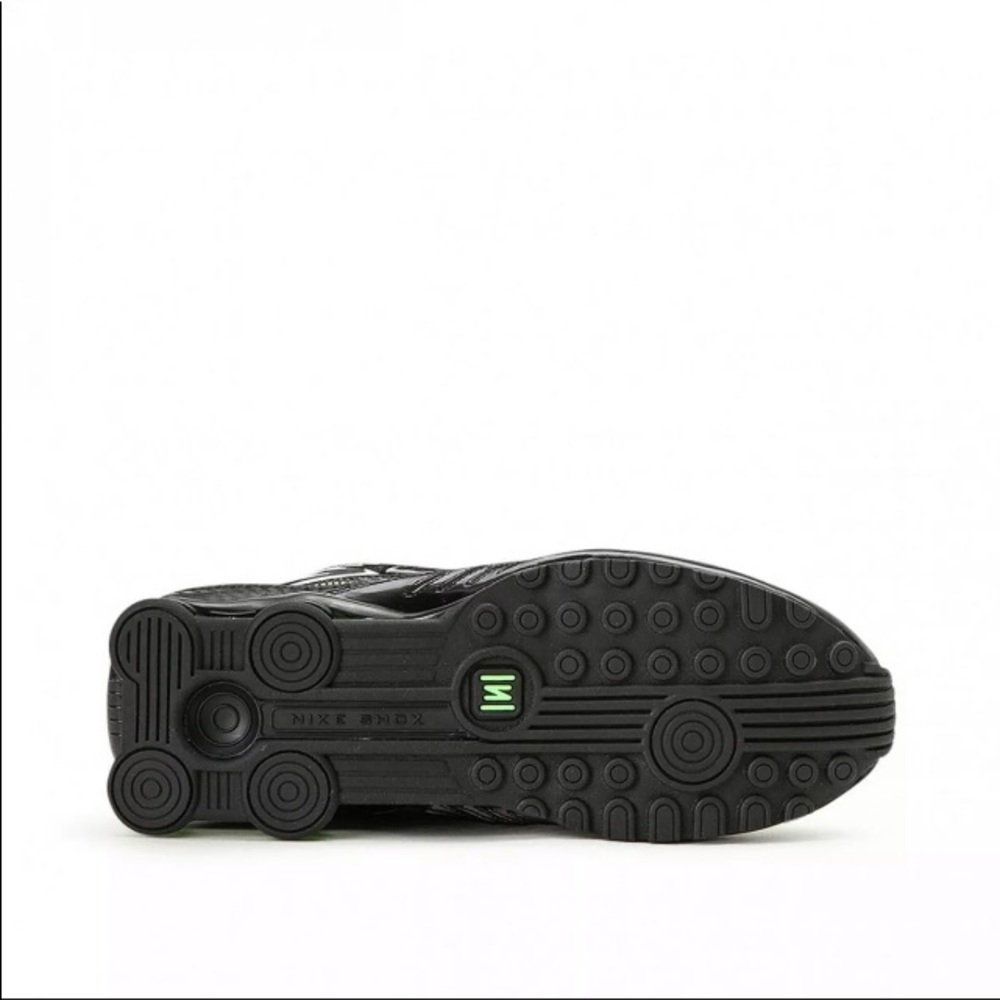 NWB! Nike Shox Enigma SP Black Lime Blast Sneakers - Picture 14 of 15